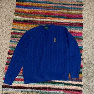 Lauren Ralph Lauren blue cotton sweater